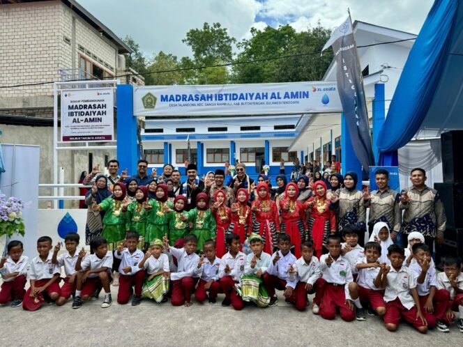 
					Dukung Pemerintah Majukan Pendidikan Masyarakat di Daerah Terpencil. PT XL Axiata Bangun Madrasah di Pelosok Buton Sulawesi Tenggara