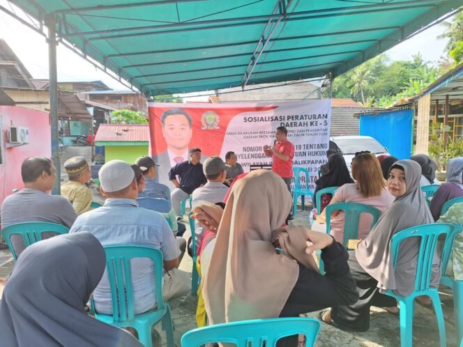 
					Sambangi Balikpapan, Romadhony Sosialisasi Perda Penyelengaraan Bantuan Hukum