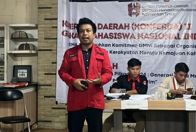 
					Andi Muhammad Dodi Prabowo, Ketua DPD GMNI Kaltim 