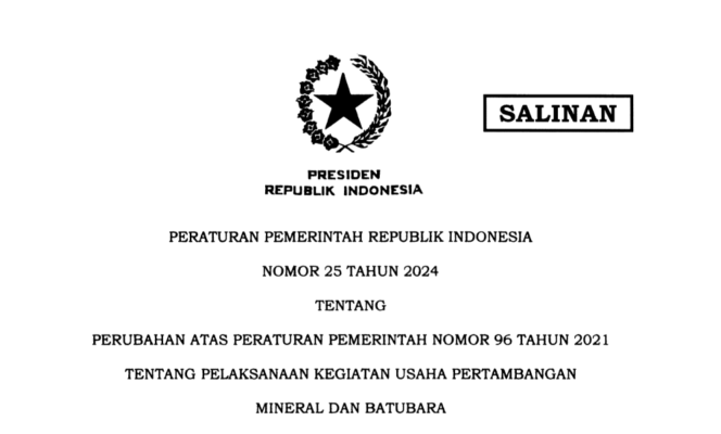 
					Beleid Baru Diteken Jokowi, Ormas dan Organisasi Keagamaan Bisa Kelola Tambang! Kepemilikan Sahamnya Harus Segini….