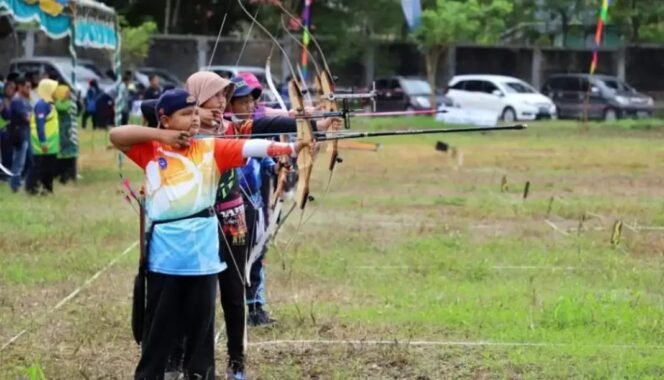 
					Foto : panahan salah satu cabang olahraga binaan DBON Kaltim. (Ist)