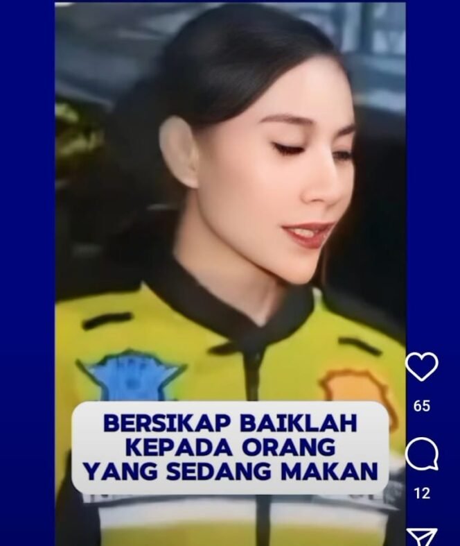 
					Tangkapan layar momen Briptu Putri Sirty Cikita Sabunge/ Foto: IG @oreng.probolinggo
