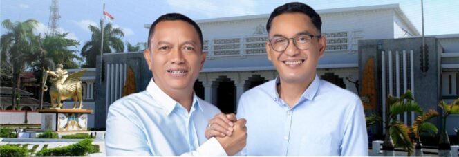
					Pasangan Calon Bupati dan Wakil Bupati Kabupaten Kutai Kartanegara, Dendi Suriyadi dan Alif Turiadi/ Foto: HO