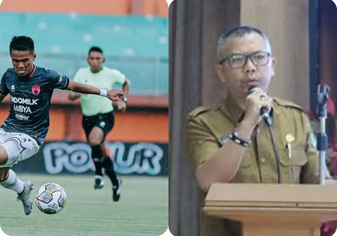 
					Kolase wasit dan Kepala Bidang PPO Dispora Kaltim, Rasman Rading/ fasenews.id