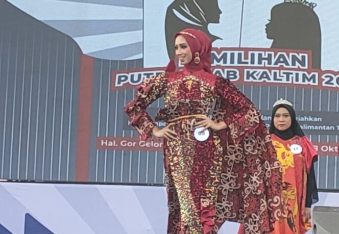 
					Nadila Anwar, Juara 1 Putri Hijab Kaltim 2024/Foto: FASENEWS.ID