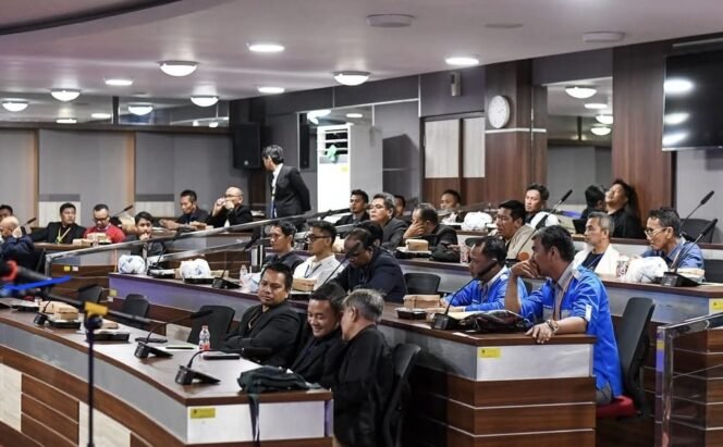 
					Suasana Kongres Tahunan Asprov PSSI Kaltim bersama Dispora dan Koni Kaltim/ Foto: PSSI Kaltim