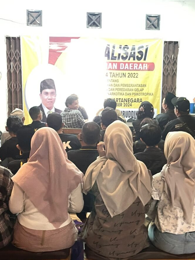 
					Sosperda yang dilakukan anggota DPRD Kaltim, Husni Fahrudin/ fasenews.id