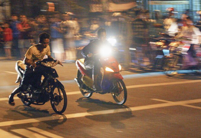 
					Ilustrasi Balap Moto Liar/IST