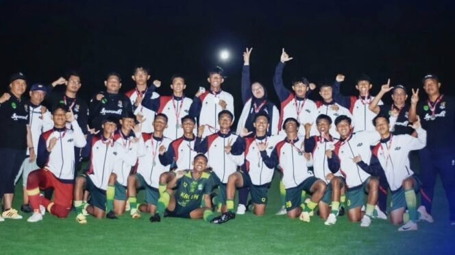 
					Tim Sepakbola Kaltim di Pra-Popnas 2024/ Foto: PSSIKaltim