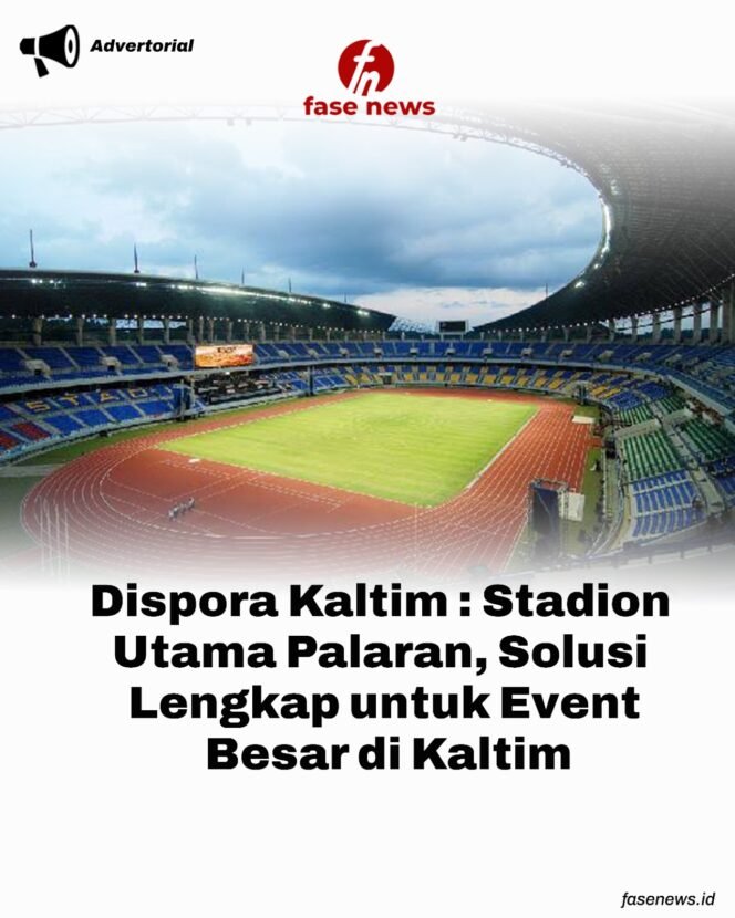 
					Infographic Stadion Utama Palaran/ fasenews.id