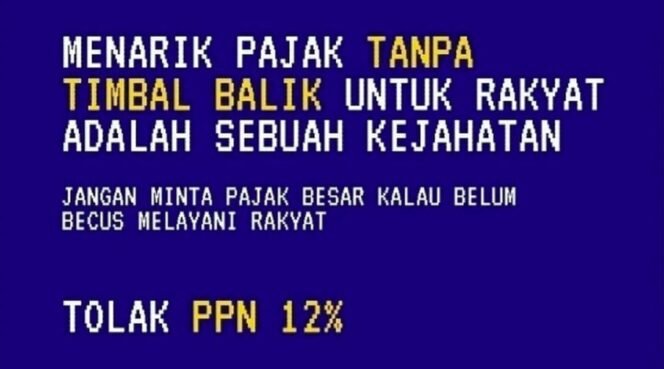 
					Petisi Penolakan Kenaikan PPN 12%/ Foto: Screenshoot 