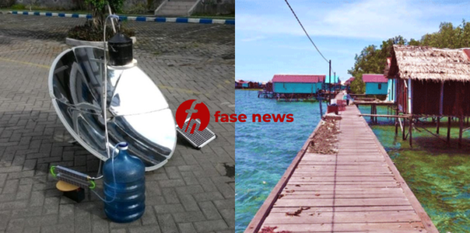 
					Foto PACOCOP (Alat Pengubah Air Laut Siap Minum) dan Suasana Pulau Tihi-Tihi di Kota Bontang, Kalimantan Timur/FASENEWS.ID