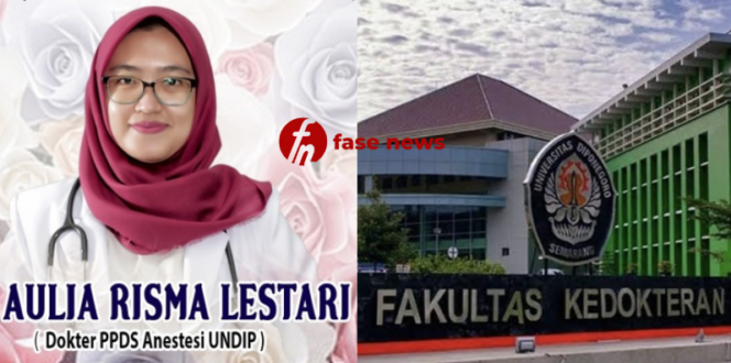 
					Kolase Foto, dr. Aulia Risma Lestari dan FK Undip/ Foto: FASENEWS.ID