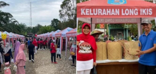 
					Kolase Inovasi Pasar Rabu salah satu kegiatan Pemberdayaan UMKM di Long Ikis, Kab. Paser/HO