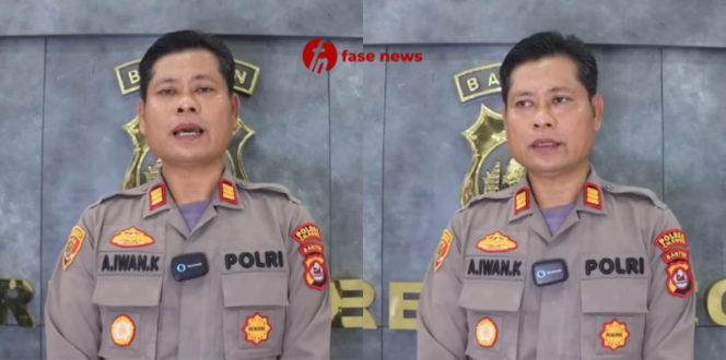 
					Kolase Foto Tangkapan Layar Klarifikasi Kapolsek Cinangka, AKP Asep Iwan Kurniawan (Foto: FASENEWS.ID)