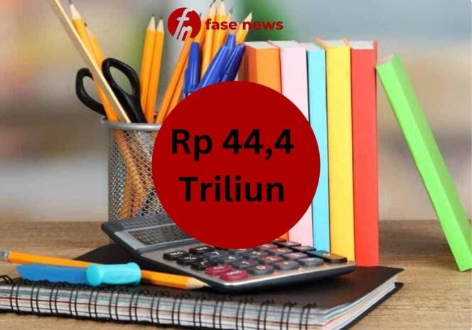 
					Kolase ATK dan anggaran Rp 44,4 Triliun/ kolase oleh Fasenews.id