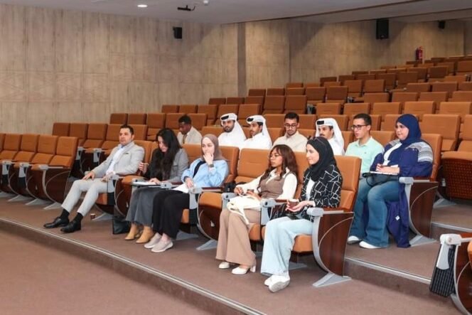 
					Potret Mahasiswa di Doha Institute (Foto: Instagram @dohainstitute)
