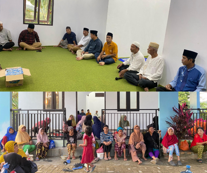 
					Suasana buka puasa bersama warga Buton Lapandewa Kaindea Matanasurumba Samarinda di Jalan Lapandewa, Samarinda Utara, kita Samarinda