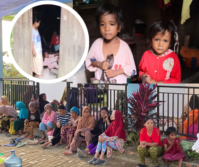 
					Foto: Kolase, suasana buka puasa bersama warga di jalan Lapandewa dan kediaman ke dua anak saat menerima paket sembako (Fran/Fasenews.id)