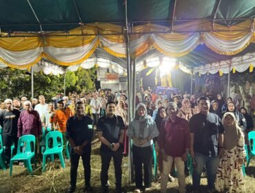 Suasana reses Abdul Muis di Kelurahan Lok Bahu, Kecamatan Sungai Kunjang. (Foto : MR)