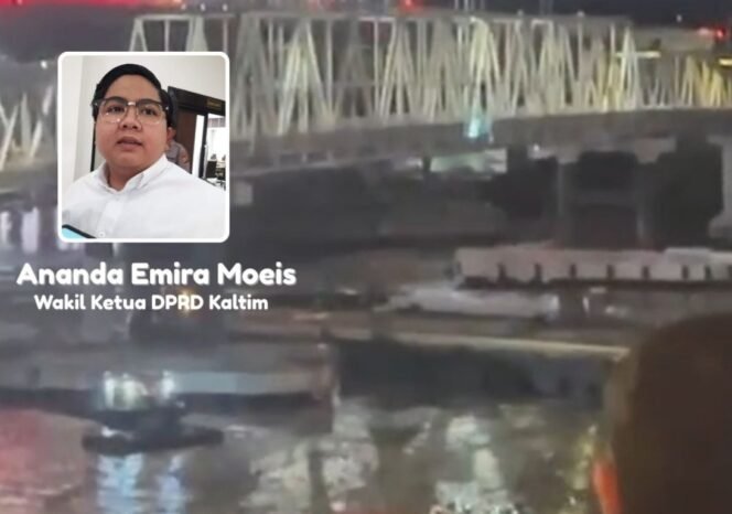 
					Kolase Insiden terbaru penabrakan jembatan Mahakam dan Ananda Emira Moeis Wakil ketua DPRD Kaltim (fasenews)