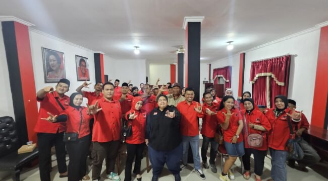 PAC PDI Perjuangan Sungai Pinang melaksanakan konsolidasi partai bersama Pengurus ranting, persiapan pembentukan Anak Ranting 