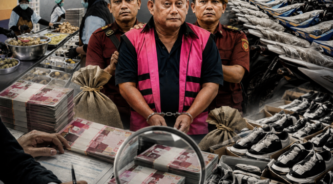 Eks Kepala Badan Gizi Nasional (BGN) Dadan Hindayana bersama dua mantan wakilnya, Sony Sonjaya dan Lodewyk Pusung, resmi ditetapkan sebagai tersangka dugaan korupsi tata kelola program MBG (Foto/Ilustrasi)