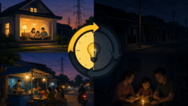Ilustrasi pemadaman listrik 