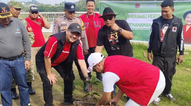 DPC PDI Perjuangan Kota Samarinda Gelar Penanaman Pohon dalam Rangka Bulan Bung Karno 2026