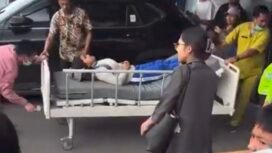 Siswa yang keracunan diduga usai santap Makanan Bergizi Gratis (MBG) dievakuasi kerumah sakit untuk melakukan perawatan (ist)