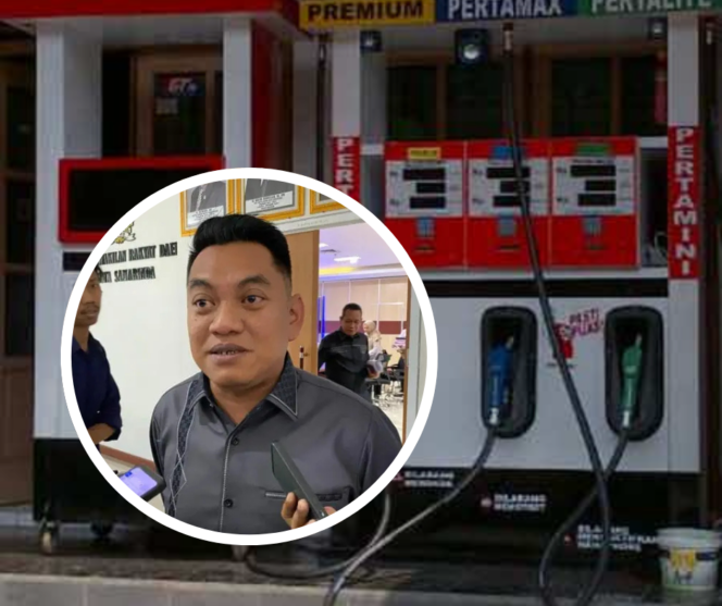 
					Kolase foto Pertamina/Anggota Komisi I DPRD Samarinda, Aris Mulyanata