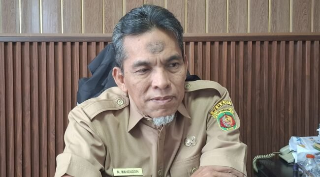 Kepala Bidang Pembinaan SMP Disdikbud Samarinda, Wahiduddin. (Foto : MARD17)